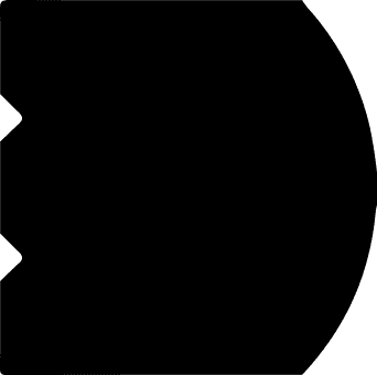 Secțiune transversală — Profil decorativ perete 6.51.809
