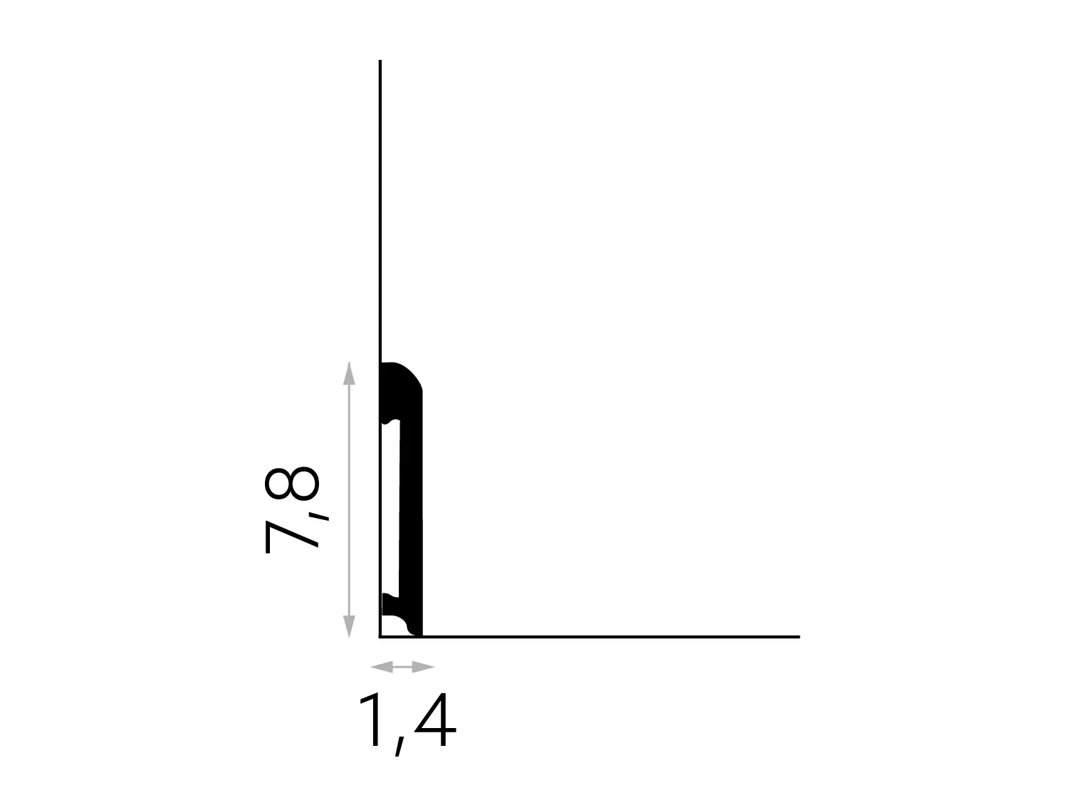 Plintă flexibilă MD234F — imagine 2