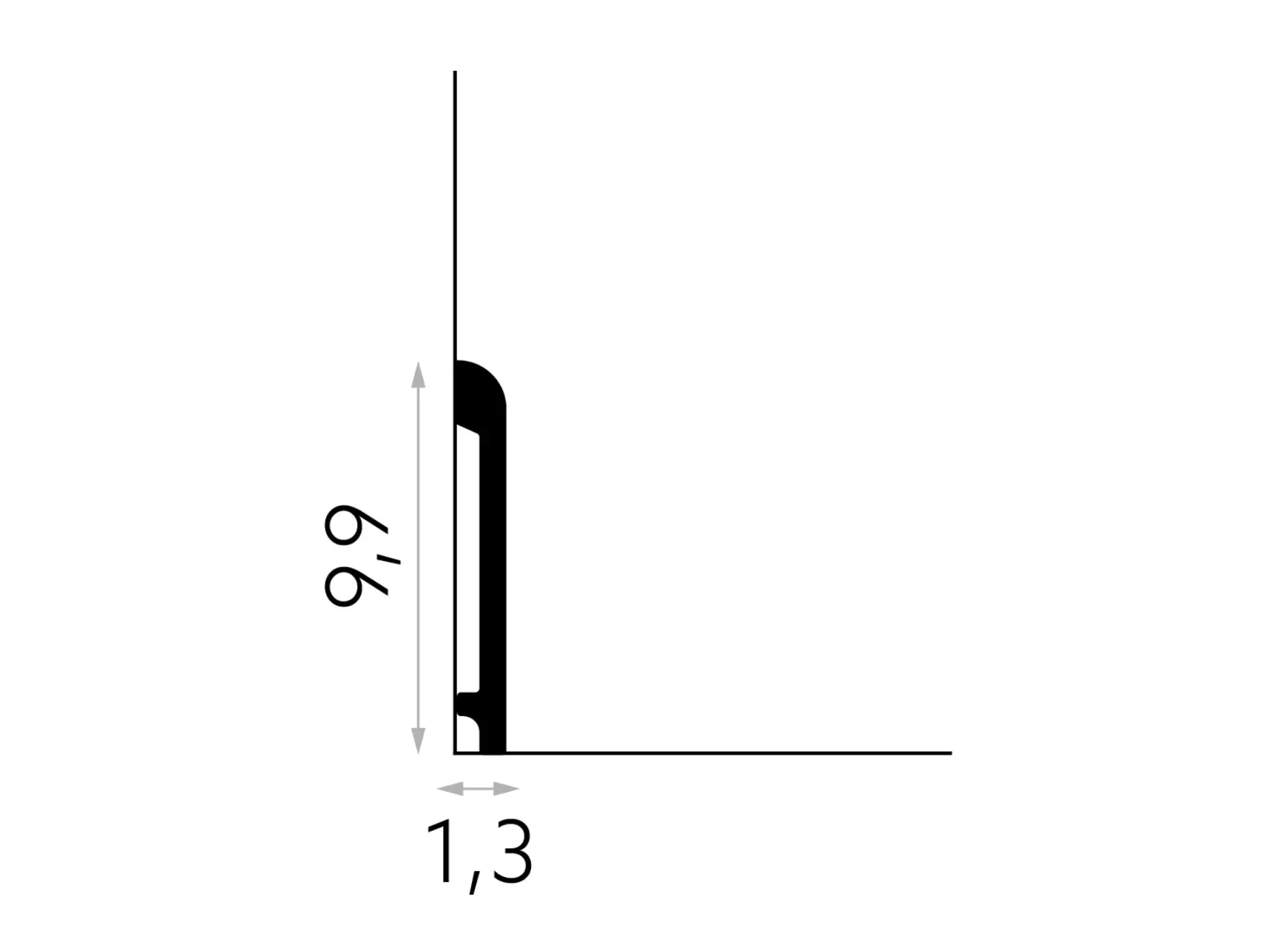 Plintă premium MD236P — imagine 2