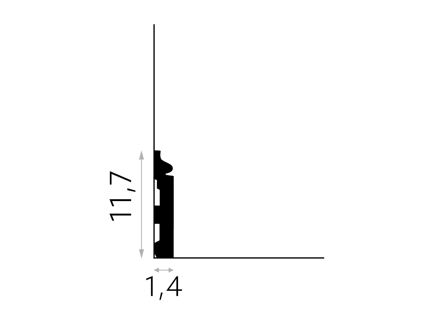Plintă flexibilă MD358F — imagine 2