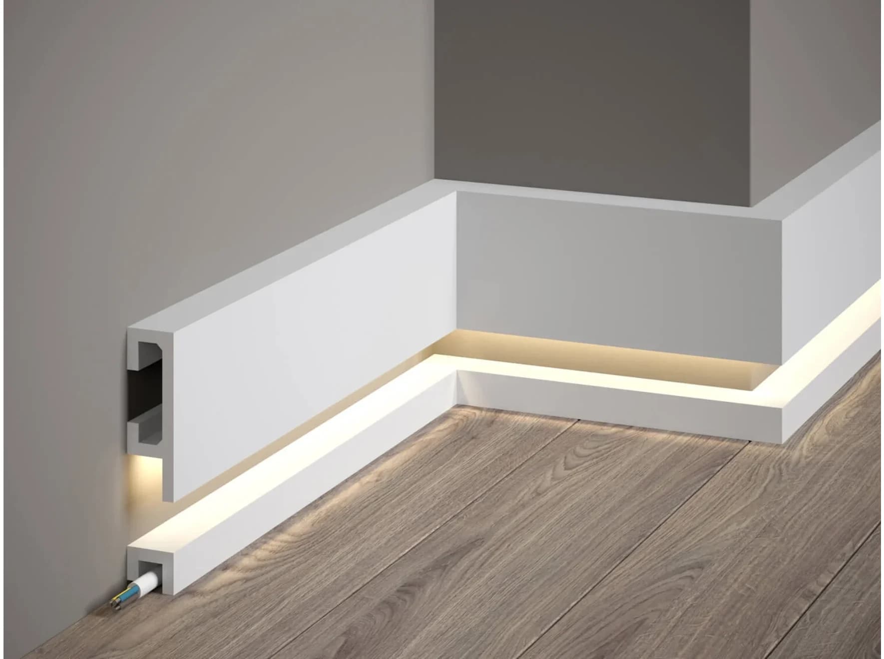 Cornișă bandă LED QL019 — imagine 3