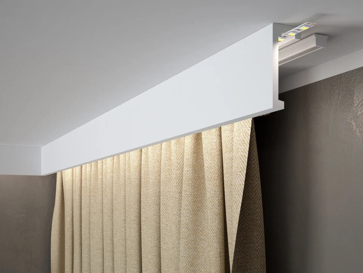 Cornișă mascare draperie QL026